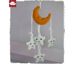 ITH - schlafender Stern Anhänger Mobile